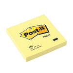 3M Post-it 654 Yapışkanlı Not Kağıdı 76 mm x 76 mm Sarı 100 Yaprak