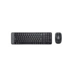 Logitech MK220 Kablosuz Türkçe Klavye Mouse Seti – Siyah